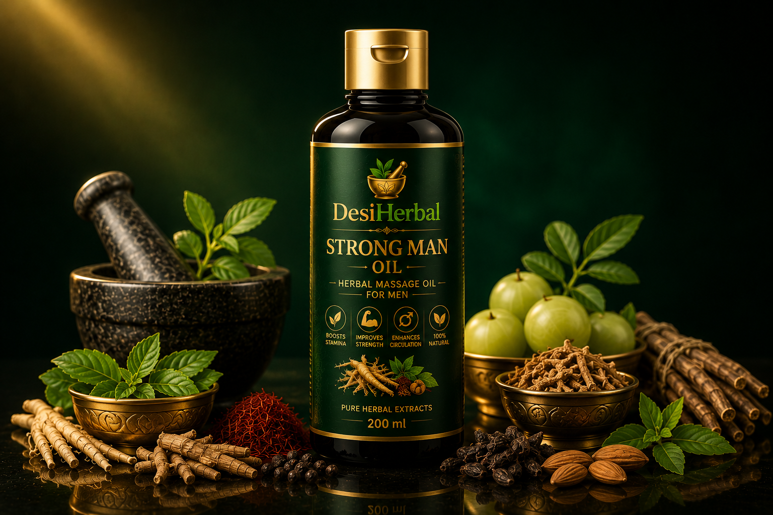 DesiHerbal Strong Man Oil