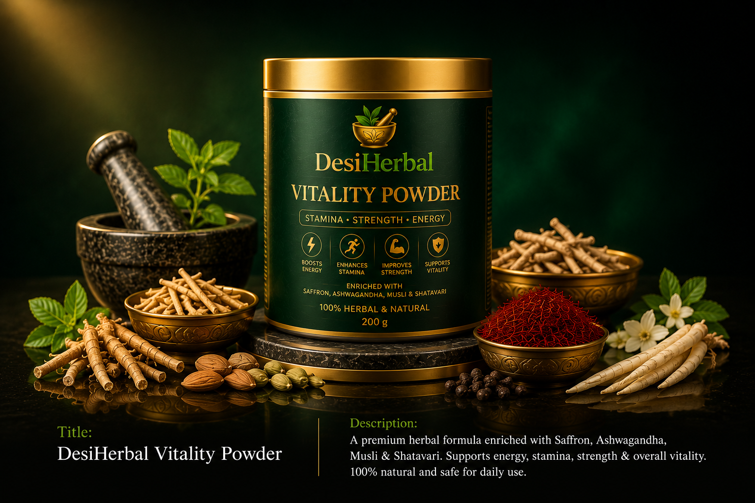 DesiHerbal Vitality Powder