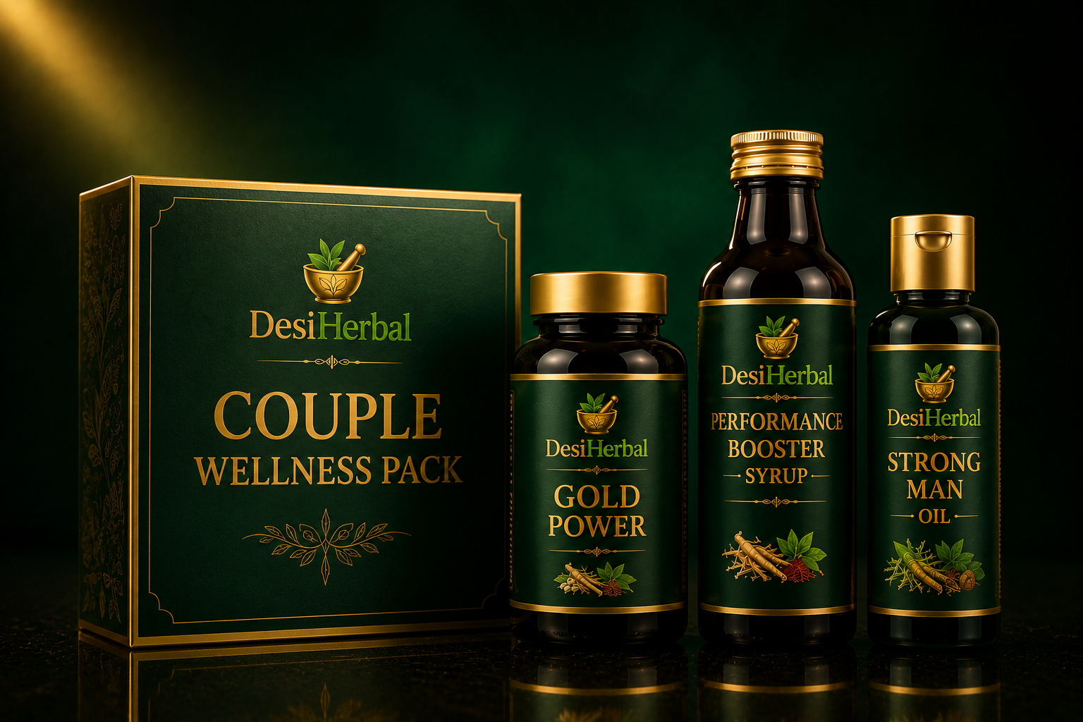 DesiHerbal Couple Wellness Pack 2